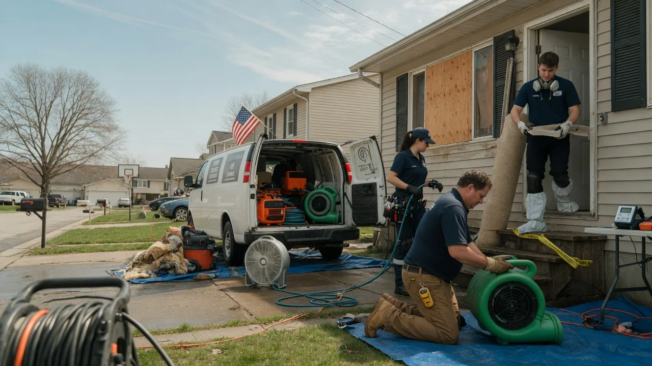Water Damage Restoration in Athens, PA near me